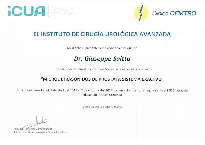 Icua Giuseppe Saitta urologo andrologo 2